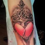 Tattoos - Heart Dagger - 99370
