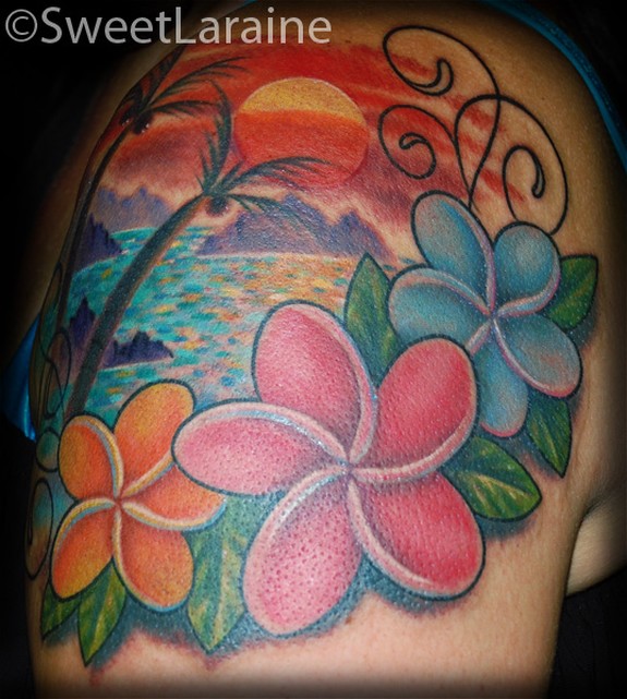 Hawaiian Paradise by Sweet Laraine: TattooNOW Hawaiian Paradise by Sweet Laraine: TattooNOW