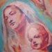 Tattoos - Mary and Jesus half sleeve - 33413