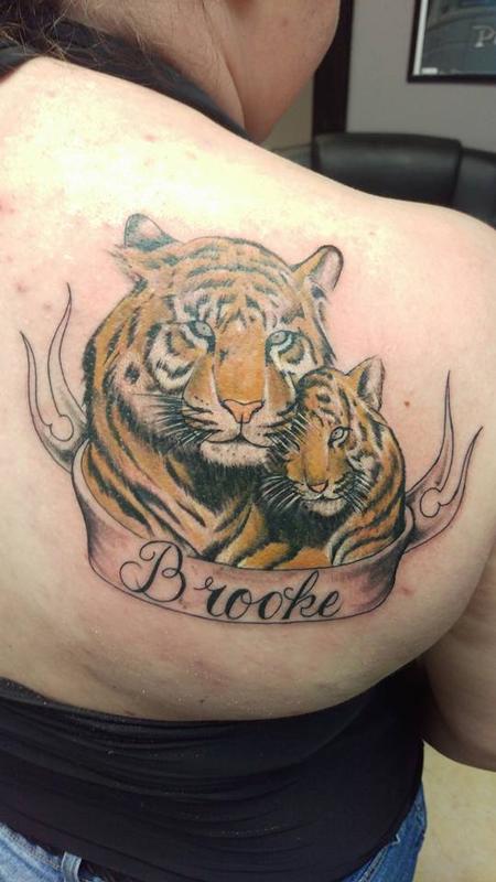 tiger by Jon Fallows: TattooNOW tiger by Jon Fallows: TattooNOW