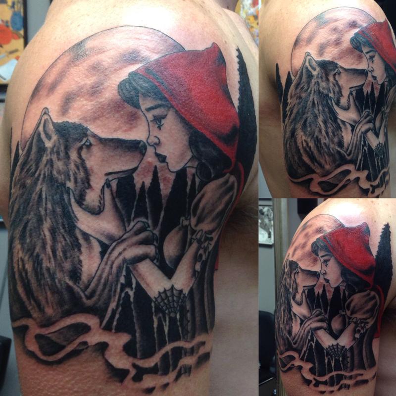 Red Riding Hood tattoo by Kiwi Tattoo  Photo 22691