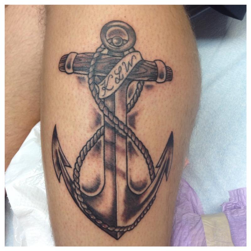 12 Best Anchor Tattoo Designs On Different Part Of Your Body  Saved Tattoo