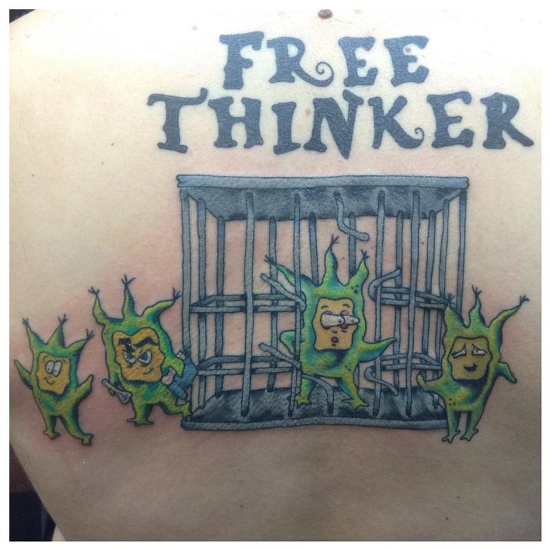 If you become an atheist but you still have Jesus tattoo - 9GAG