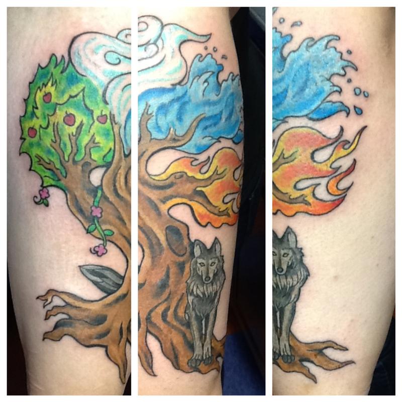 30 Perfect Elemental Tattoo Ideas And Suggestions - Bored Art