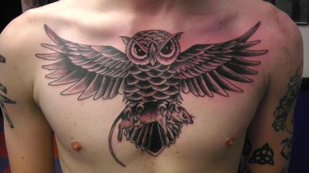 Tattoos - owl - 89706
