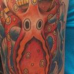 Tattoos - kraken, ship - 123066
