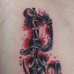 Tattoos - dagger - 116838