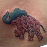 Tattoos - Chrysanthemum Elephant  - 124911