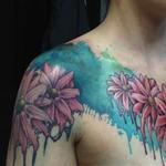 Tattoos - Reimagining these watercolor lilies  - 126896