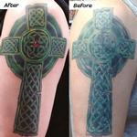 Tattoos - Irish Coverup - 127566