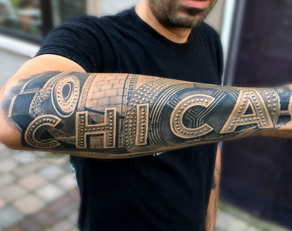 Chicago Tattoo Sleeve
