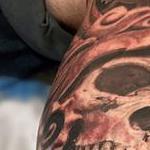 Tattoos - Aztec Warrior Skull - 125211