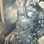 Tattoos - St. Michael Backpiece - 125092