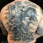Tattoos - St. Michael Backpiece - 125216