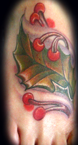 Tattoos - holly's foot - 27493