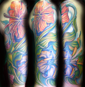 Tattoos - lillies - 29050