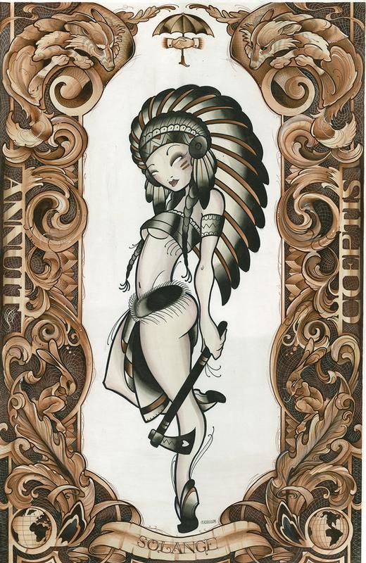 Lower Leg Tattoo | Haley Adams - TrueArtists