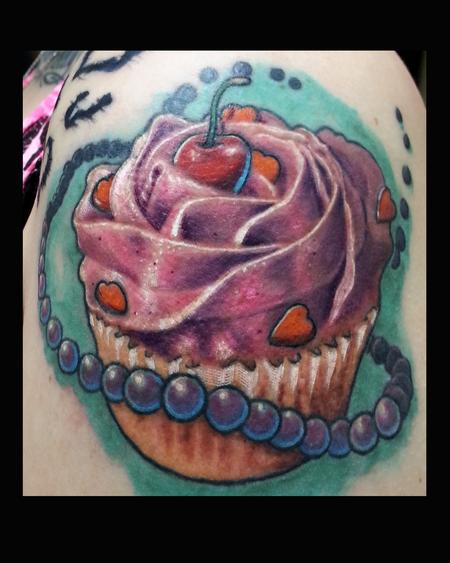 Cupcake By David J Kline TattooNOW