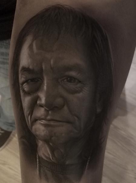 Tattoos - David Vega Portrait of a Man - 131075