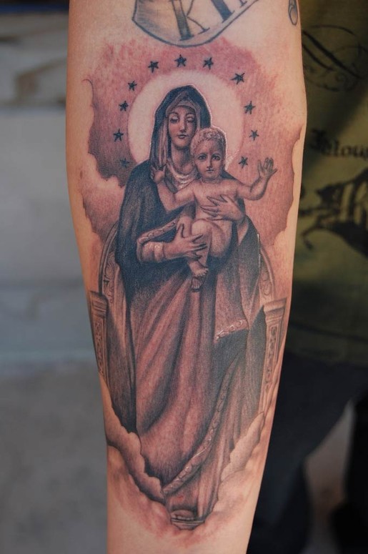 9 Religious  Spiritual Virgin Mary Tattoos