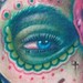 Tattoos - Sugar Skull Girl tattoo detail - 51318