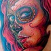 Tattoos - Sugar Skull Girl tattoo - 51317
