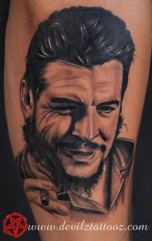 Tattoo of Che Guevara