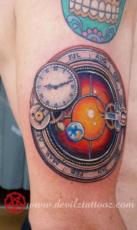 Clock Tattoo  Tattoo Insider