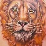 Tattoos - Watercolor Lion Tattoo - 133849