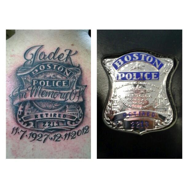 Police Badge by Mr Jones: TattooNOW