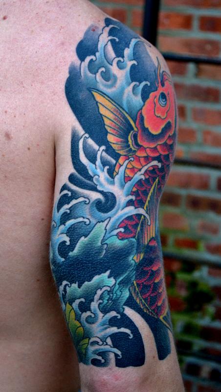 koi fish tattoo sleeveTikTok Search