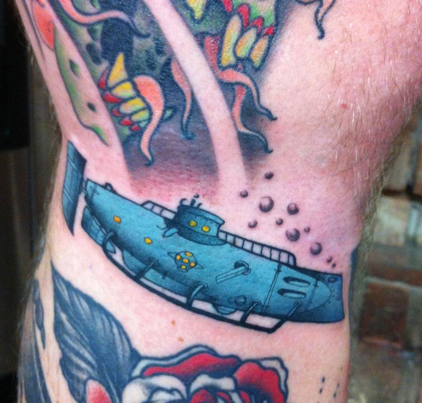 Submarine Tat tattoo