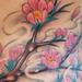 Tattoos - Cherry Blossom Tree Branch Tattoo - 66346