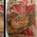 Tattoos - Sea Turtle with Diver Flag - 78805