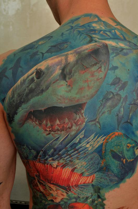 Shark By Dmitriy Samohin Tattoonow