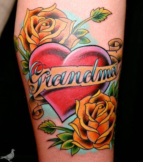 Custom tattoo for her grandmother dallastattooartist dallas fyp v   TikTok