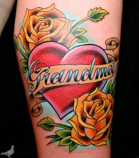 Latest tattoo for my beloved grandparents they are dearly missed3  Remembrance  tattoos Latest tattoos Grandparents tattoo