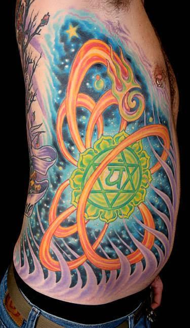 Tattoos - Color Celestial Vortex Tattoo - 115639