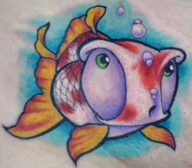 New School Fish Tattoos