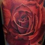 Tattoos - red rose tattoo - 119503