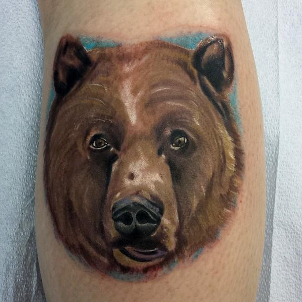 Grizzly Bear by Travis Broyles: TattooNOW