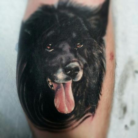 Tattoos - Black Wolf - 74119
