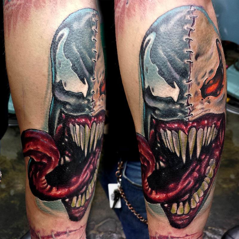 Bring out your evil side with a Venom tattoo  Tattoolicom