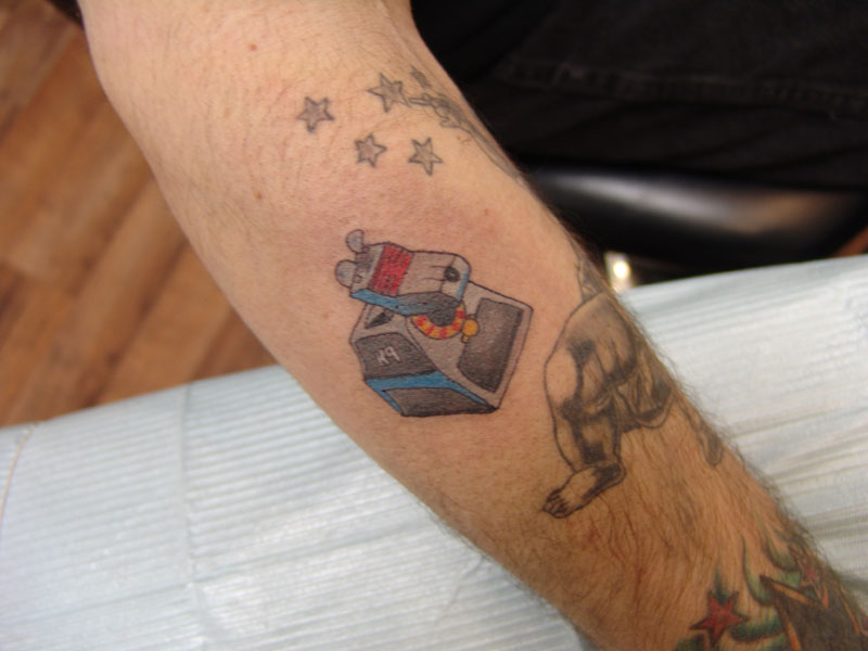 K-9 from Dr. Who tattoo by Blaze Schwaller: TattooNOW
