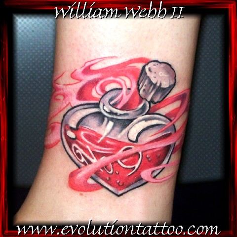 Buy LOVE POTION Tattoo Handmade Valentines Day Card Online in India  Etsy