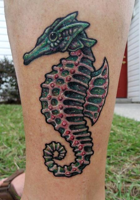 Tattoos - Seahorse Tattoo - 140562