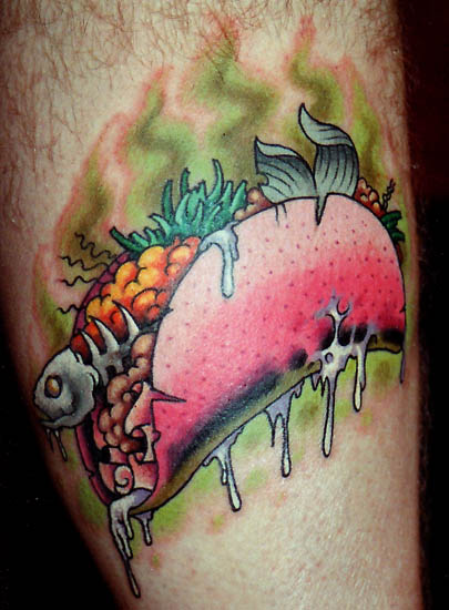 Pink Taco by Orrin Hurley: TattooNOW