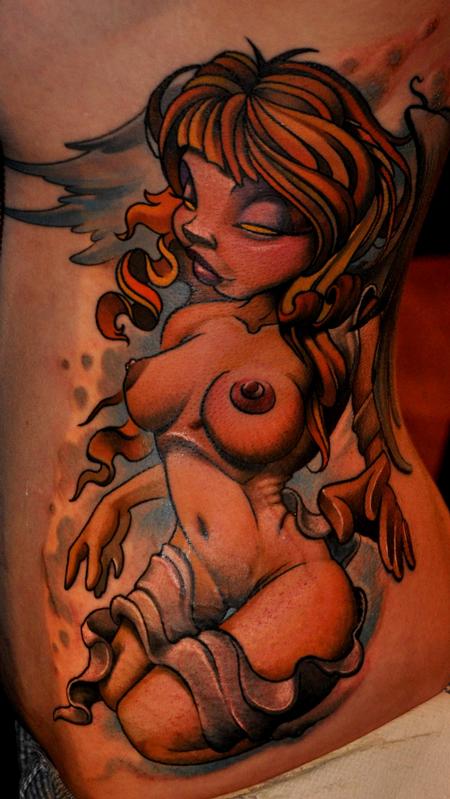 Tattoos - angel pinup  - 55140