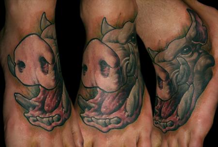 Tattoos - boar - 55166