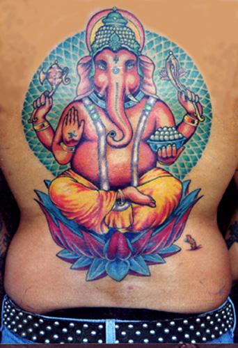 Ganesh Elephant Tattoo by Fabrizio Divari: TattooNOW